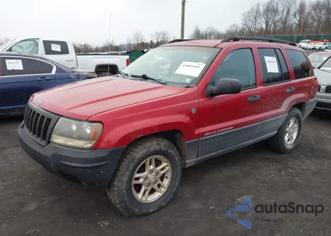2004 Jeep Grand Cherokee Laredo из США, поврежденный, VIN 1J4GW48N74C332701